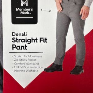 Members Mark Straight Fit Slacks